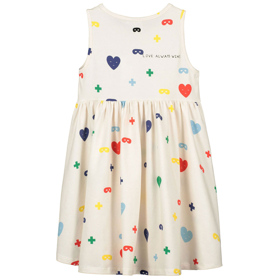Beau Loves Colour Hearts+Masks Iggy Dress