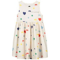 Beau Loves Colour Hearts+Masks Iggy Dress