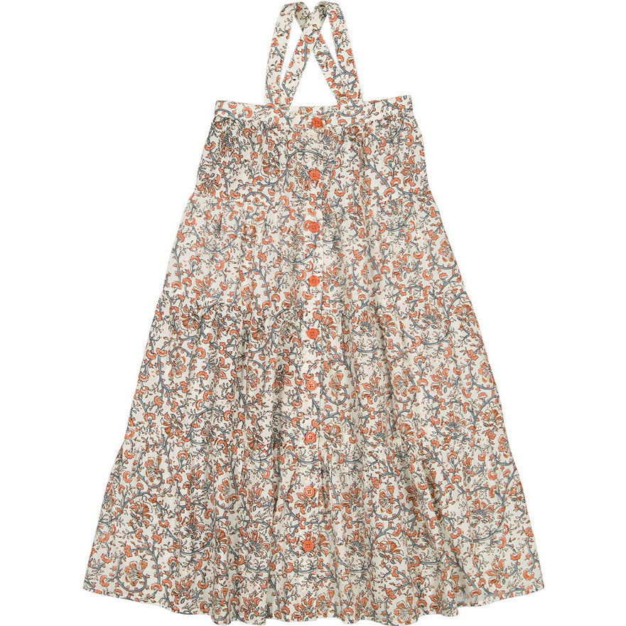 Louis Louise Cream Indian Carinoux Dress