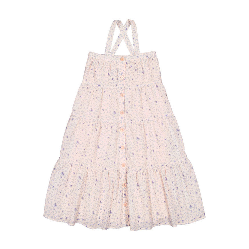 Louis Louise Mauve Leopard Carinoux Dress