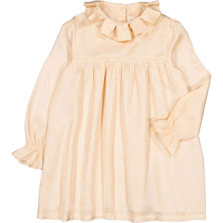 Louis Louise Champagne Viscose Jacqueline Dress