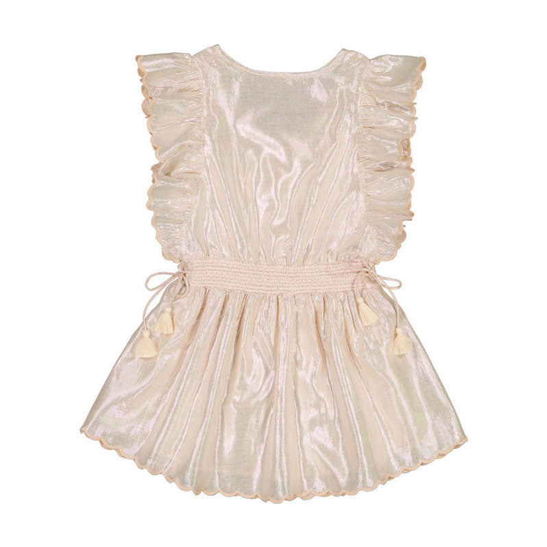 Louis Louise Light Pink Metallic Louisa Dress