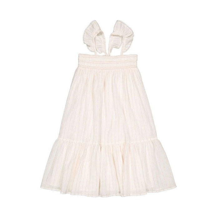Louis Louise Off White Lurex Merveilleuse Dress