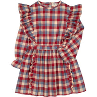Louis Louise Plaid Twill Olympe Dress