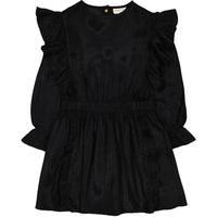 Louis Louise Black Viscose Olympe Dress