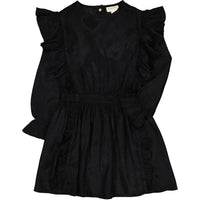 Louis Louise Black Viscose Olympe Dress