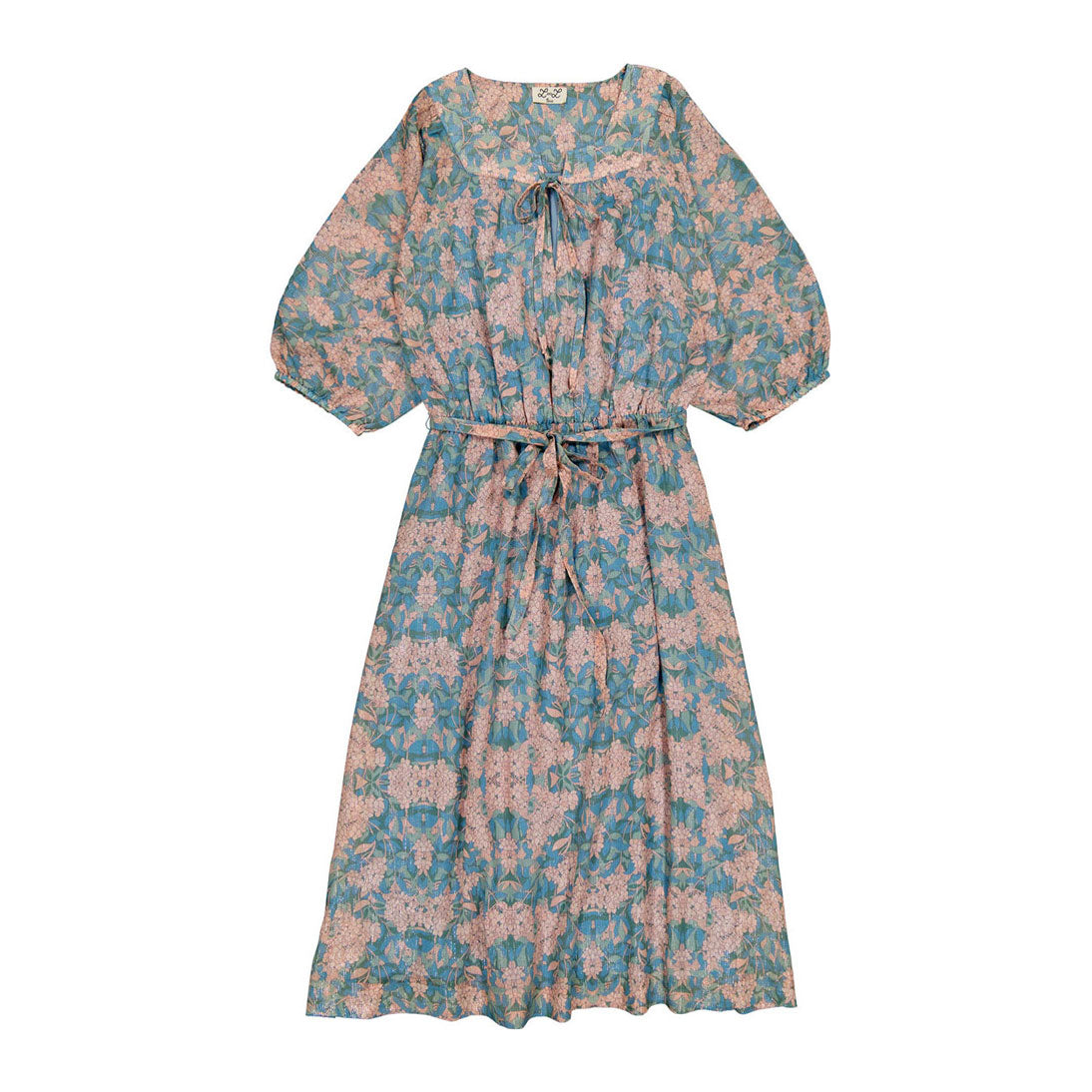 Louis Louise Hortensia Floral Prunetta Dress