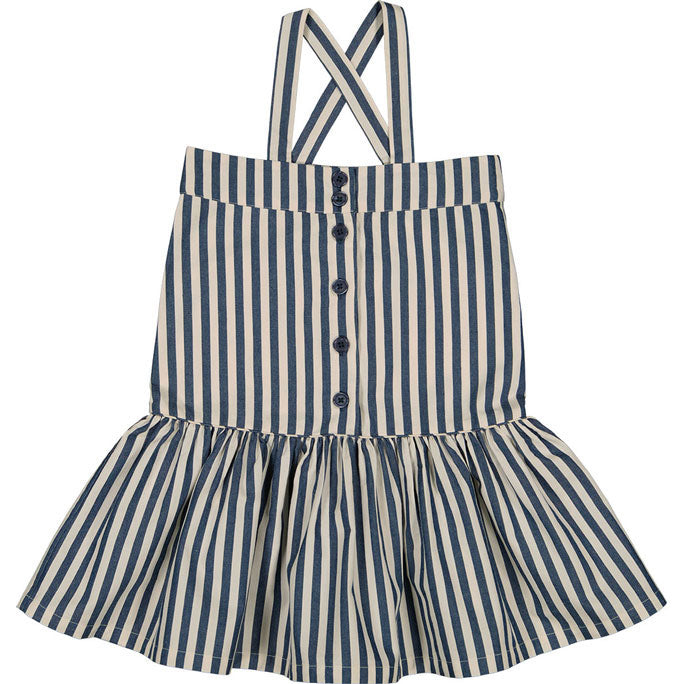 Louis Louise Navy Big Stripe Rosine Dress