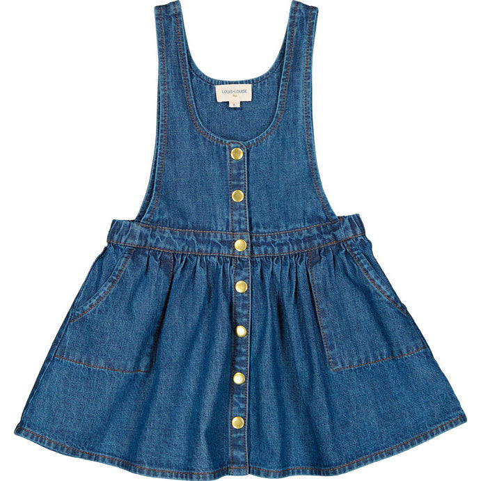 Louis Louise Denim Blue Solia Dress