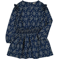 Louis Louise Navy Bandana Twill Uma Dress