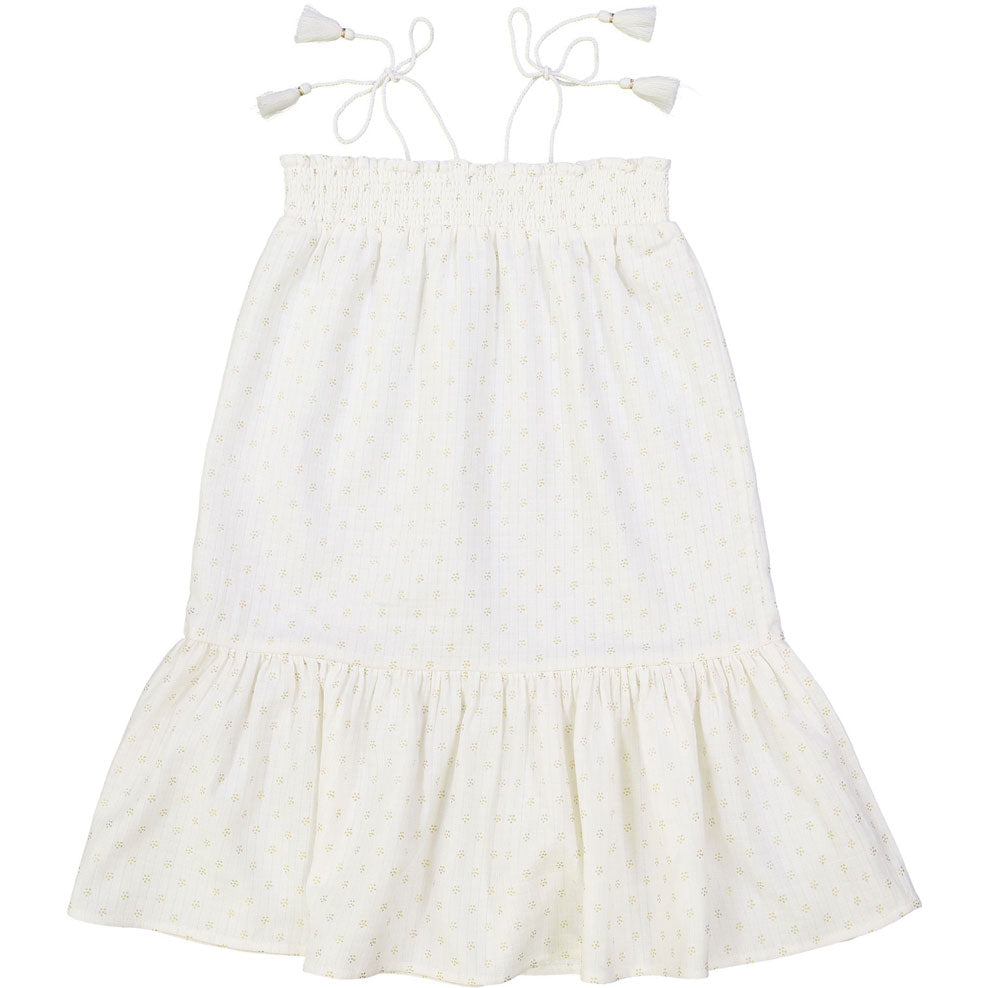 Louis Louise Gold Dots Zoe Sundress