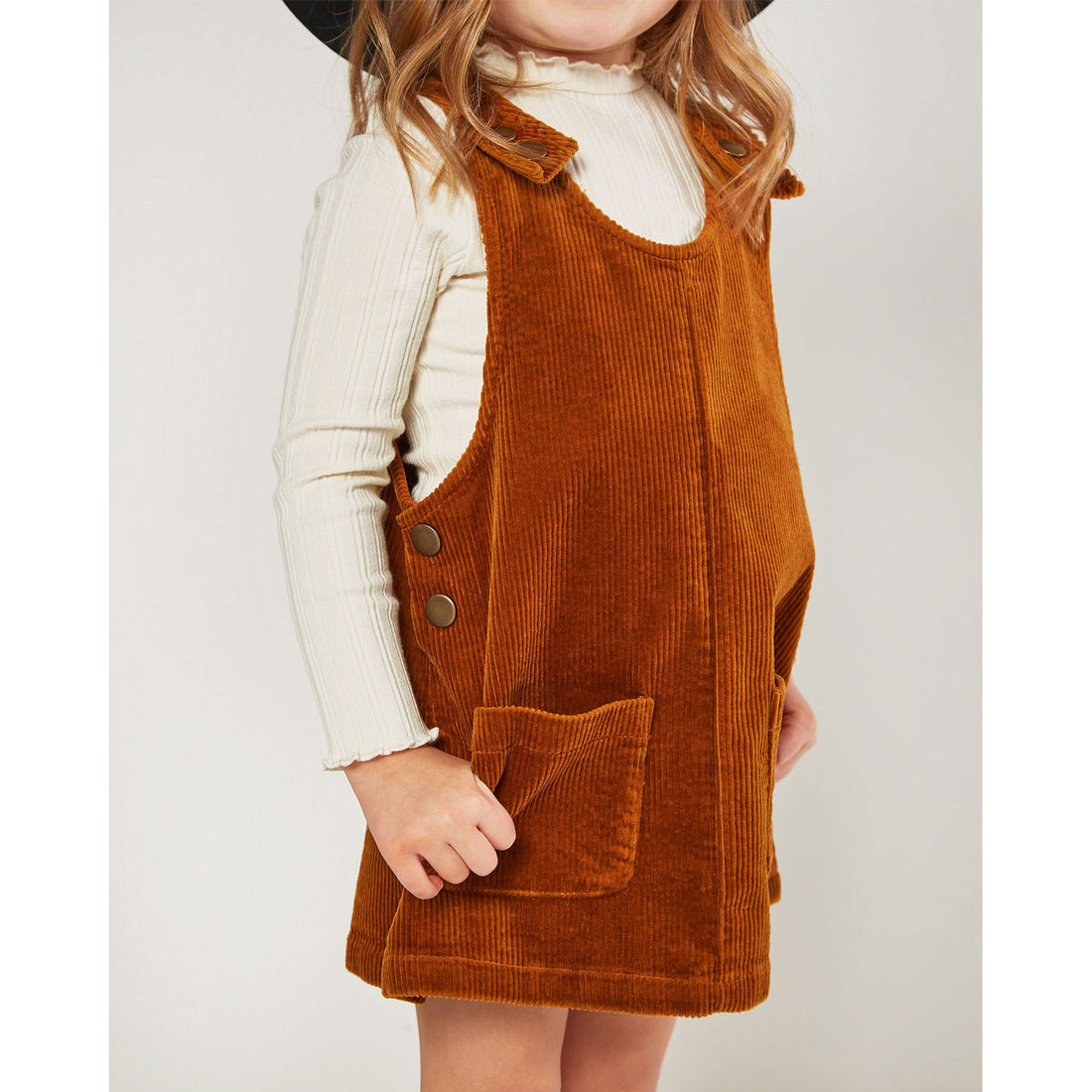 Rylee And Cru Cinnamon Corduroy Jumper