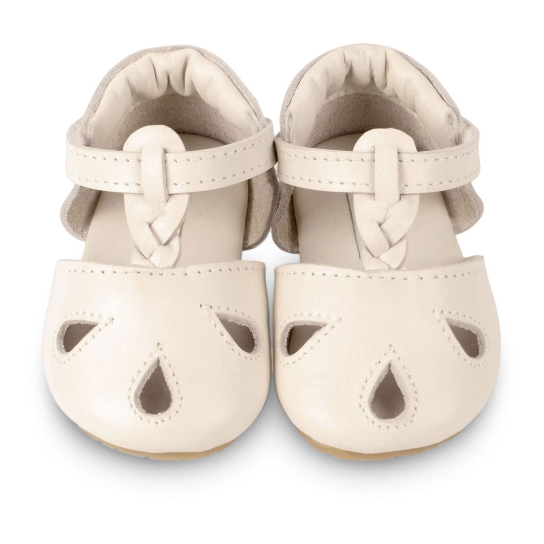 Donsje Off White Leather Dudu Baby Shoes