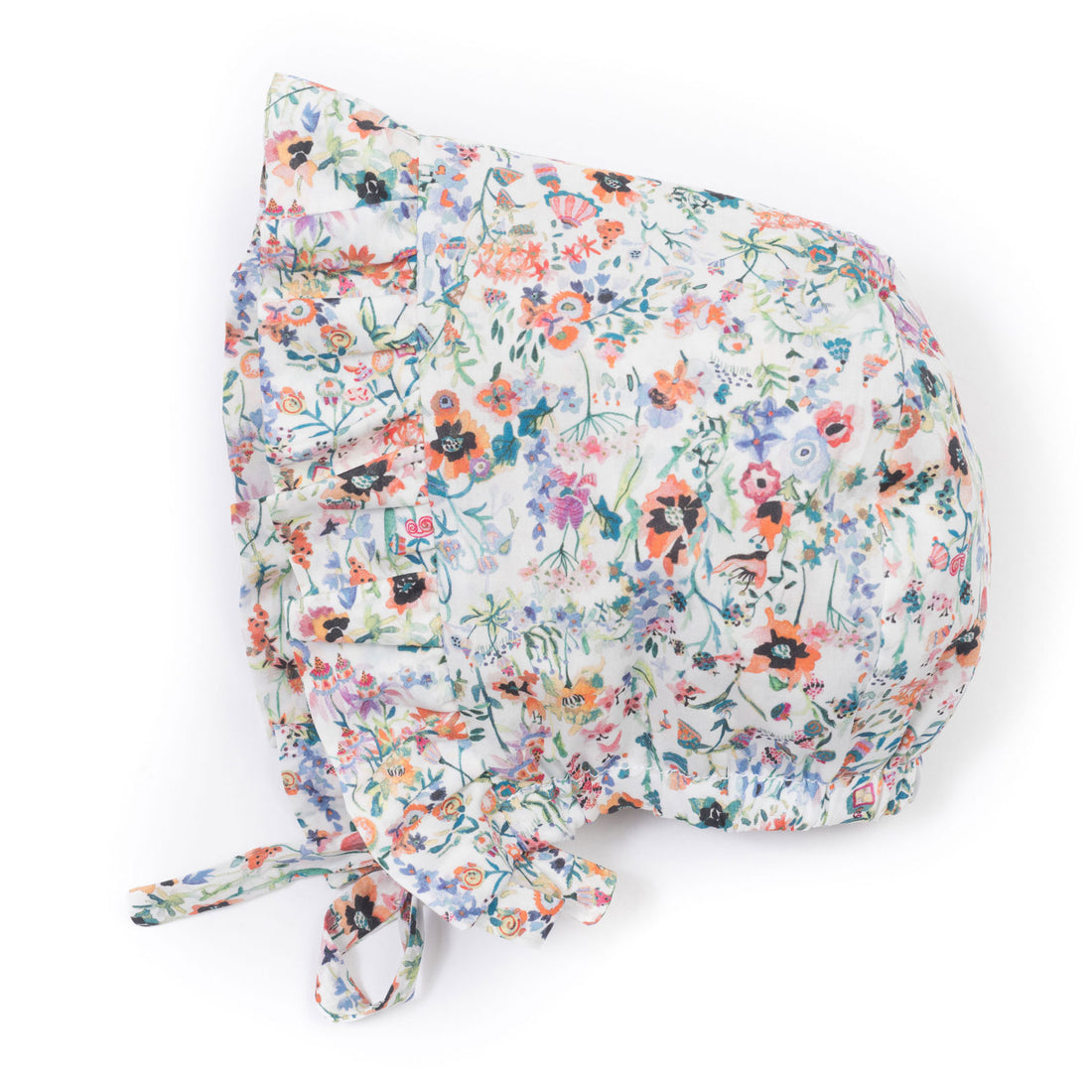 Bonton Summer Floral Baby Bonnet