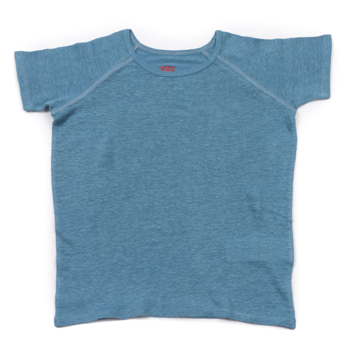 Bonton August Blue Linen Tee