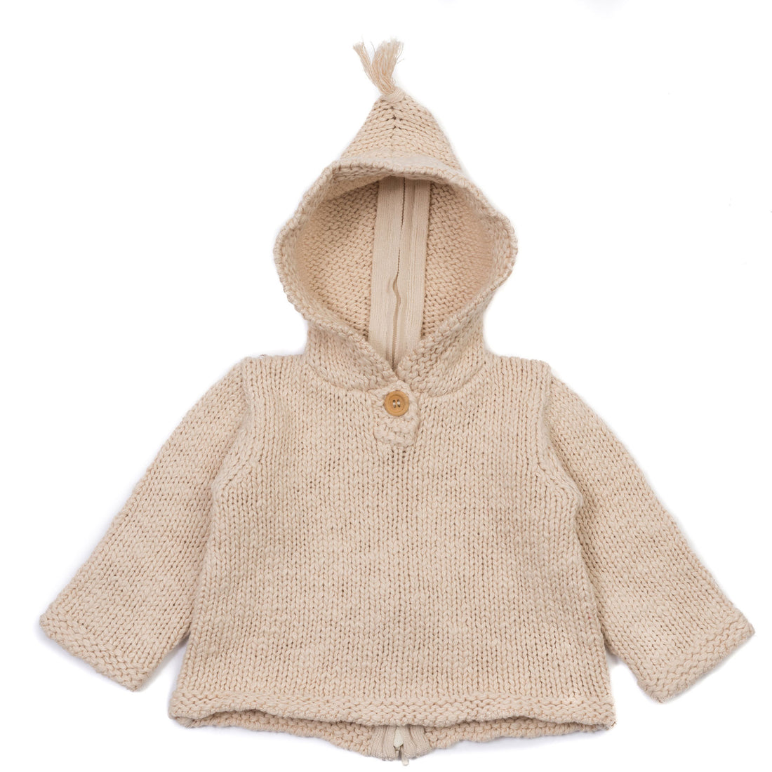 Bonton Butter Crochet Baby Sweater