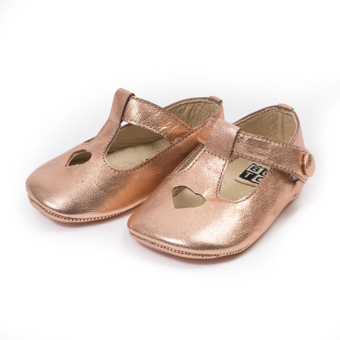 Bonton Leather Baby Booties