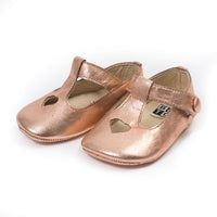 Bonton Leather Baby Booties