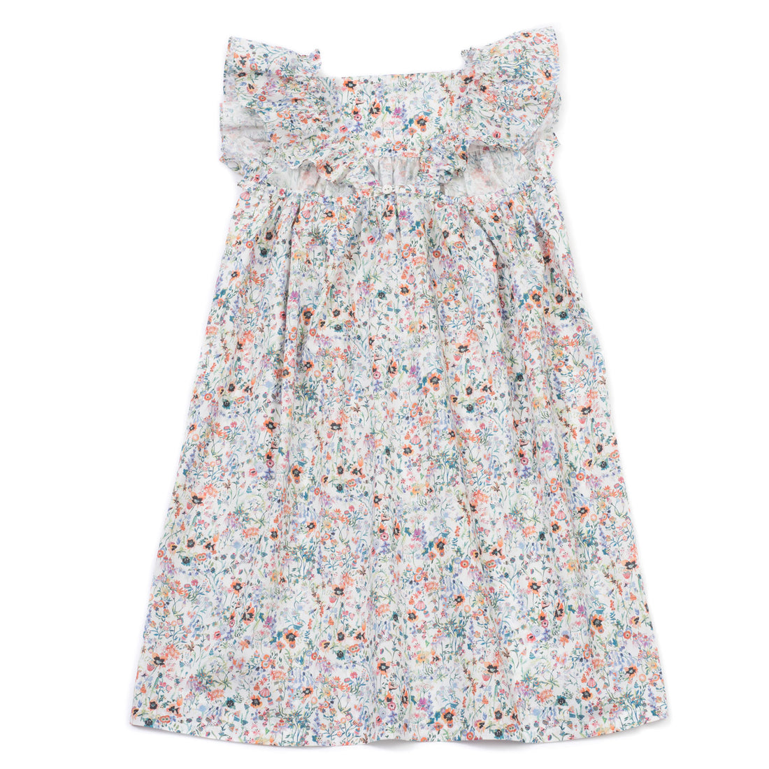 Bonton Floral Frill Maxi Dress