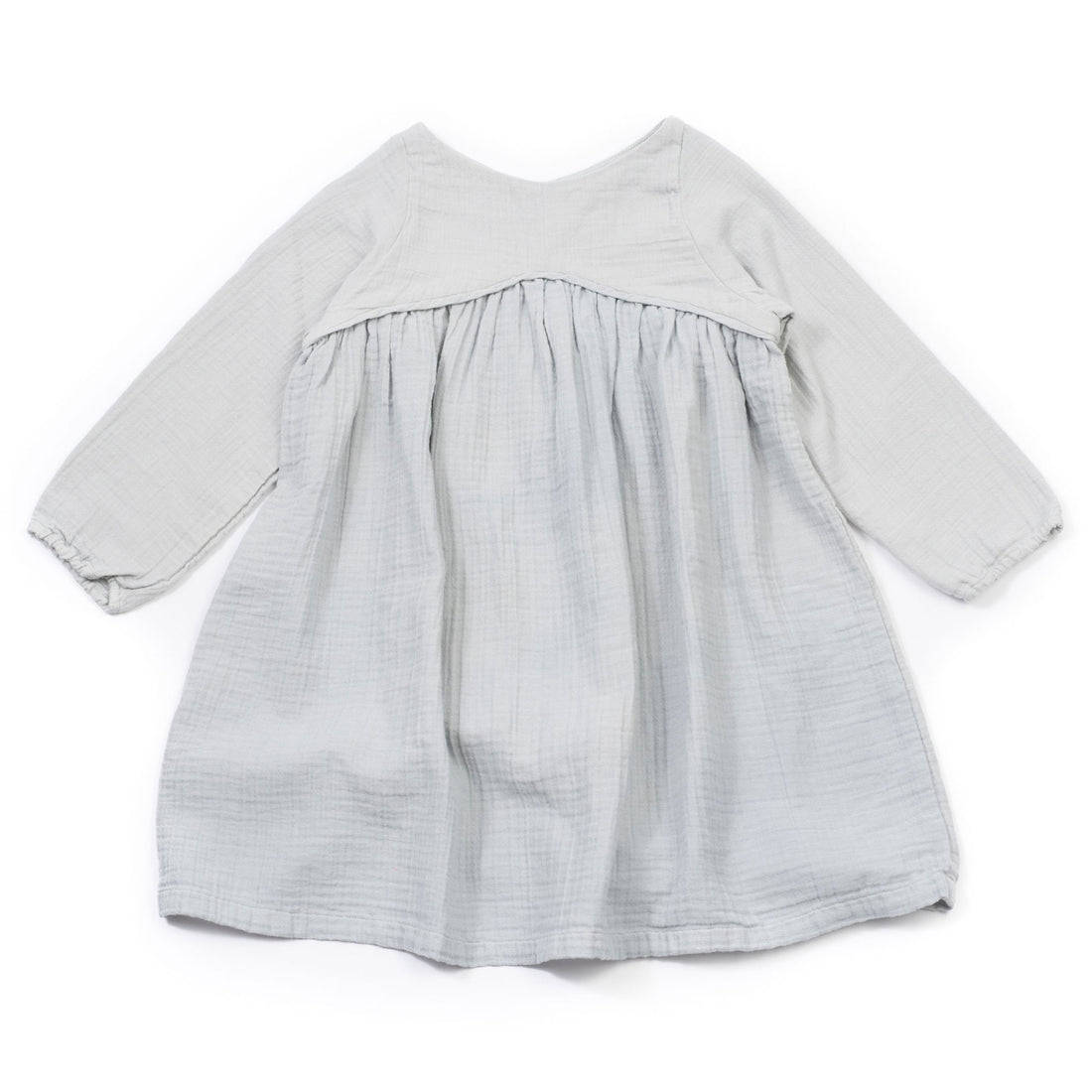 Bonton Light Grey Gauze Dress