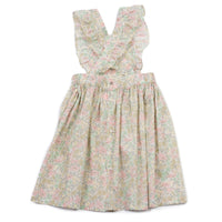 Bonton Rose Liberty Print Apron Dress