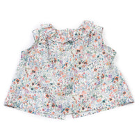 Bonton Summer Floral Baby Blouse