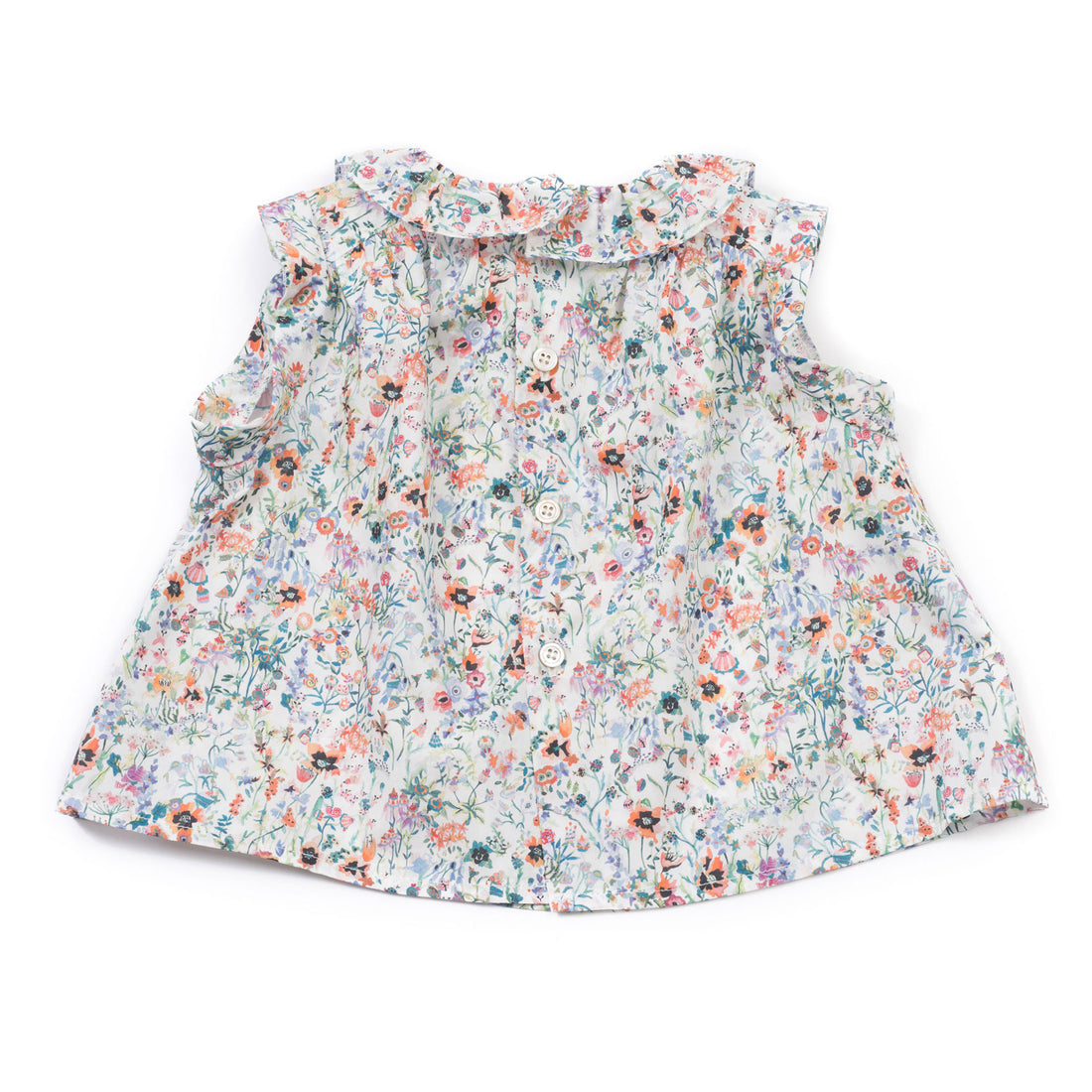 Bonton Summer Floral Baby Blouse