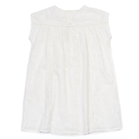 Bonton Cream Eyelet Embroidered Dress