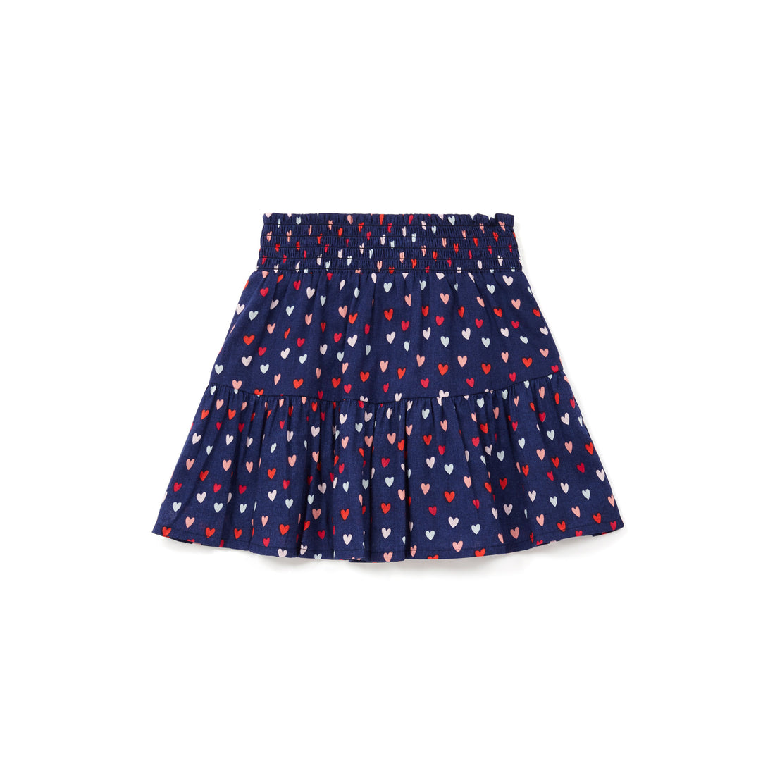 Bonton Marine Heart Print Acacia Skirt