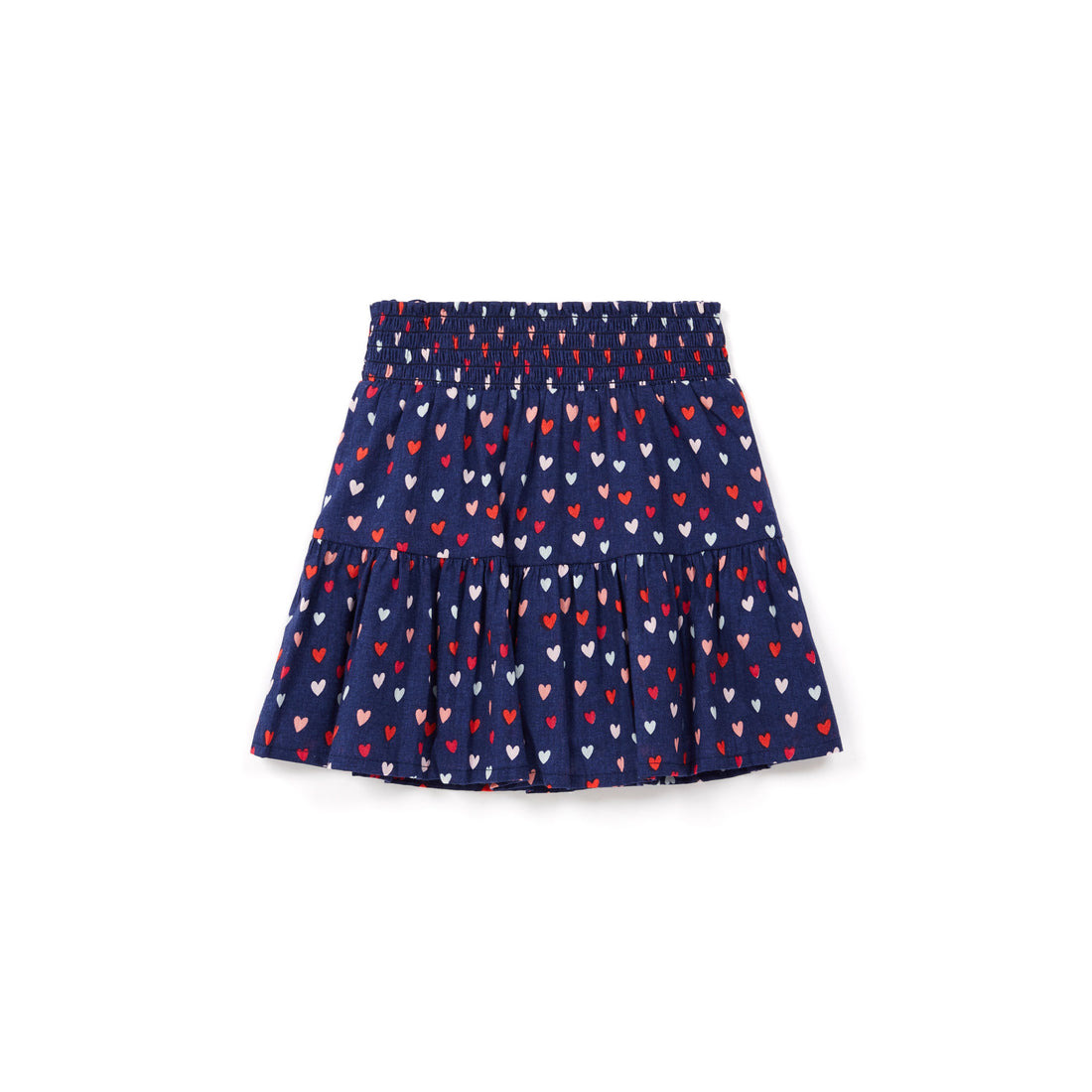 Bonton Marine Heart Print Acacia Skirt