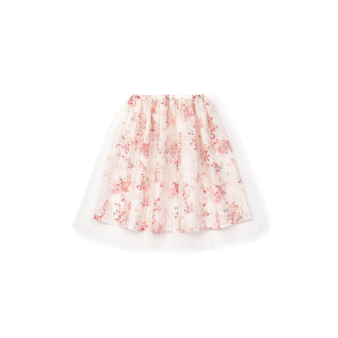 Bonton Country Floral Tulle Annie Skirt