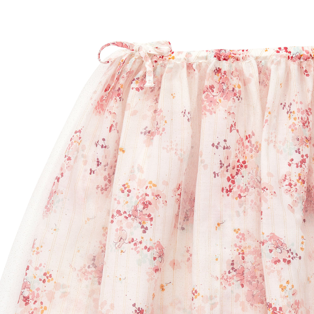 Bonton Country Floral Tulle Annie Skirt