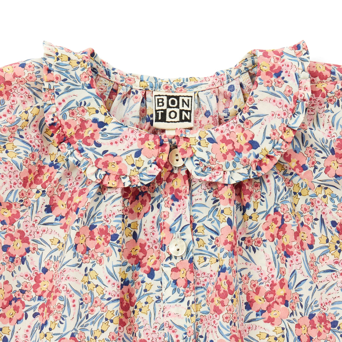 Bonton Rose Floral Aria Baby Blouse