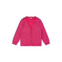 Bonton Fuchsia Lurex Cardigan