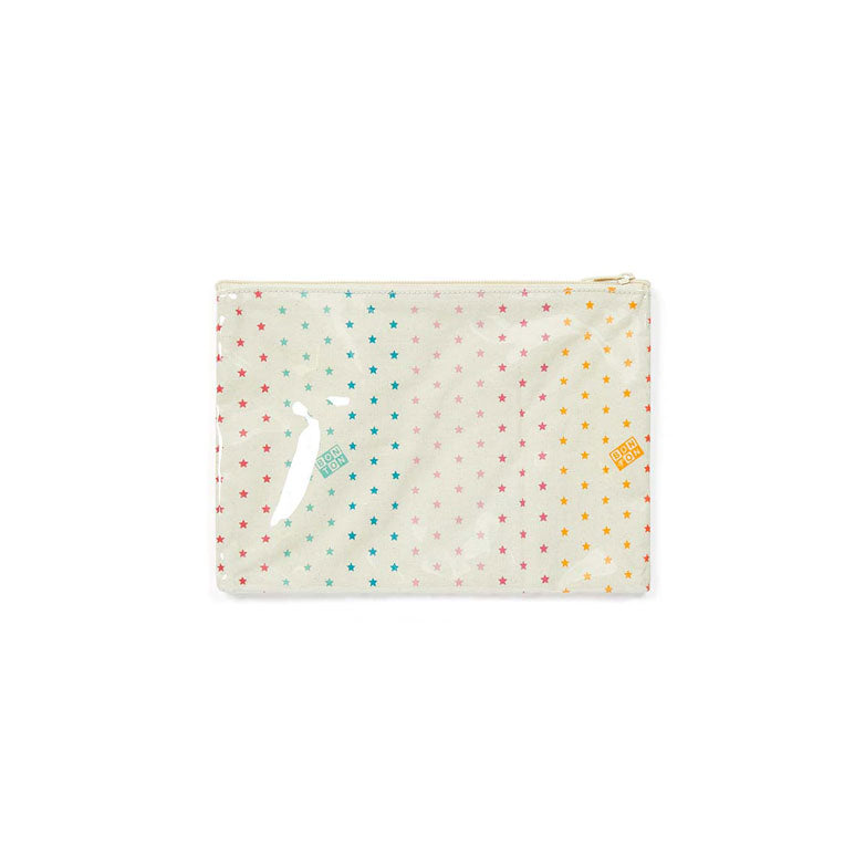 Bonton Rainbow Logo Plastic Pouch