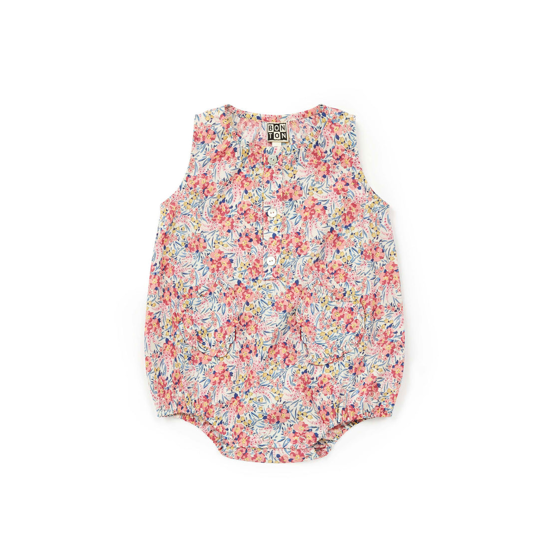 Bonton Rose Floral Rital Romper