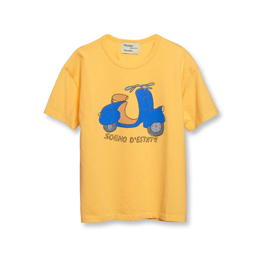 Wander and Wonder Sunflower Scooter Tee