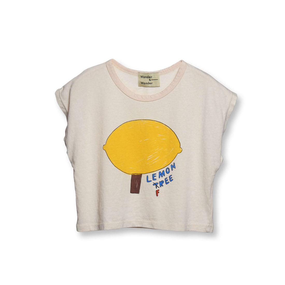 Wander and Wonder Ecru Lemon Tree Top