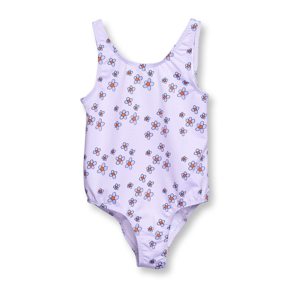 Wander and Wonder Wisteria Floral One Piece Swimsuit