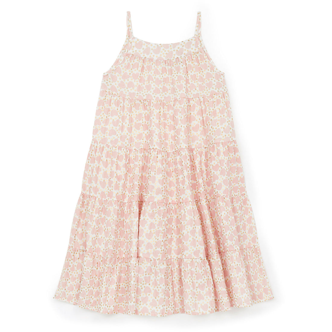 Bonton Pink Hearts Calypso Dress