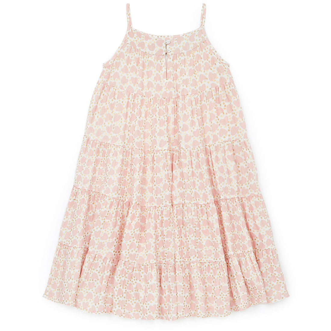 Bonton Pink Hearts Calypso Dress
