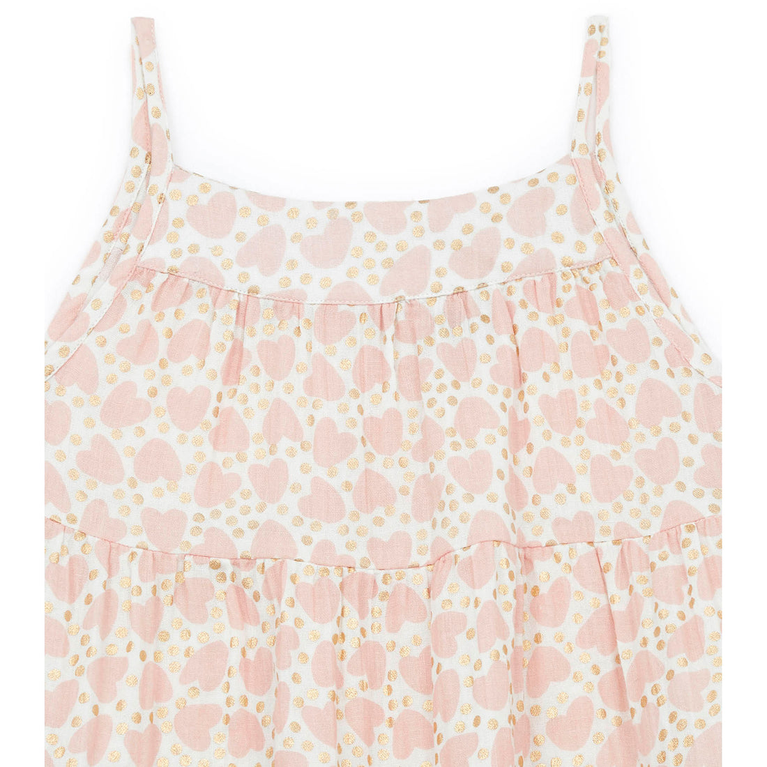 Bonton Pink Hearts Calypso Dress