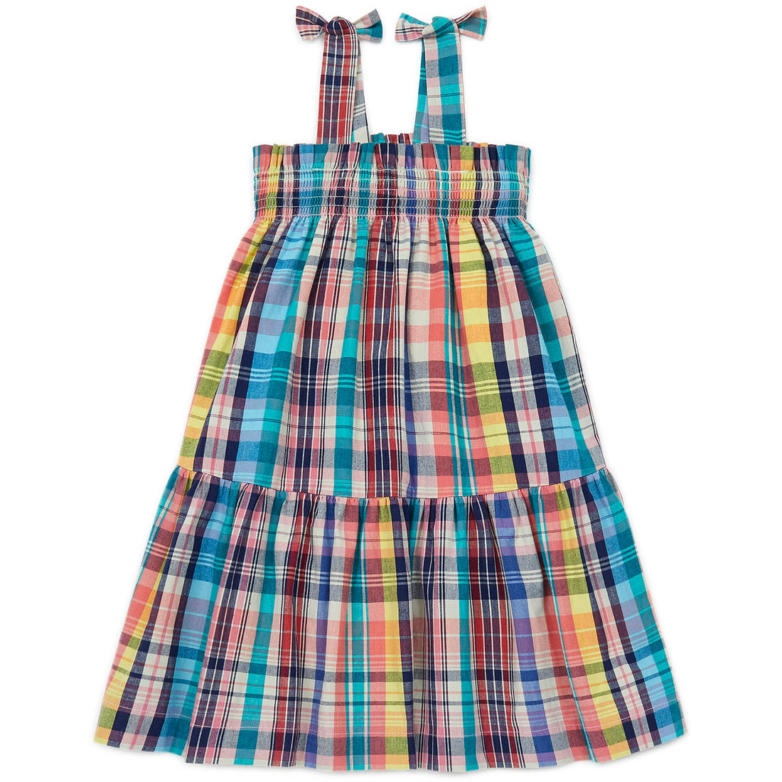 Bonton Blue Plaid Elaine Dress