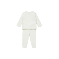 Bonton Cream Rabbit Legging Set