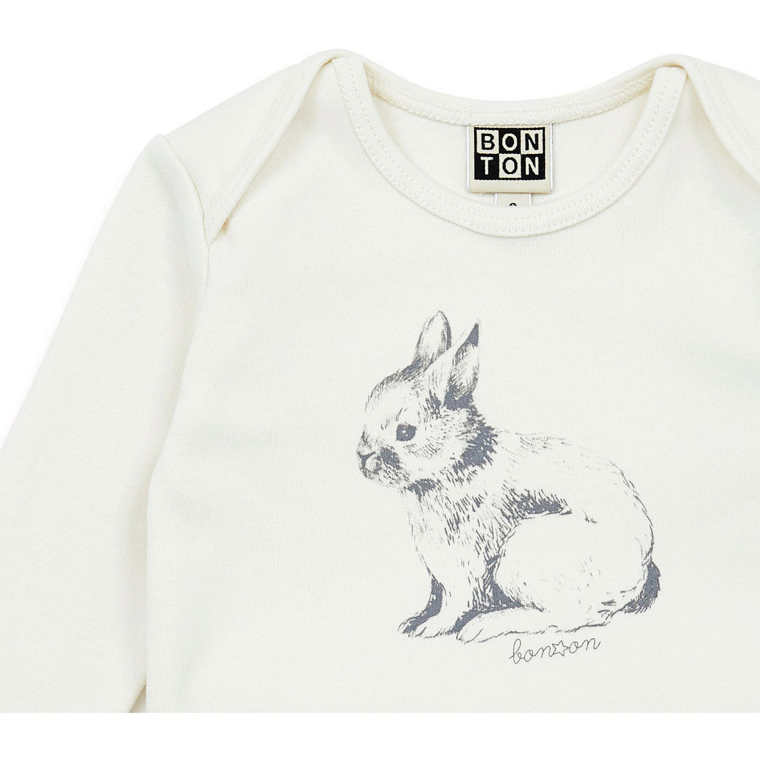 Bonton Cream Rabbit Legging Set