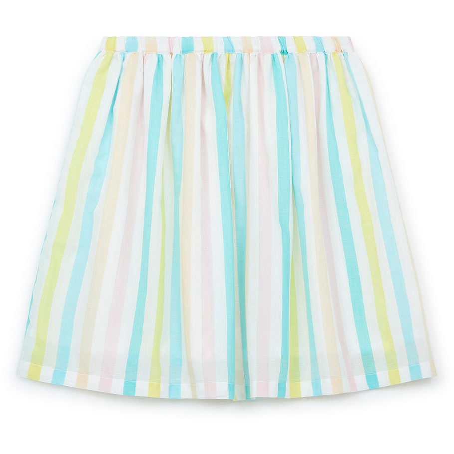 Bonton Pastel Stripe Skirt