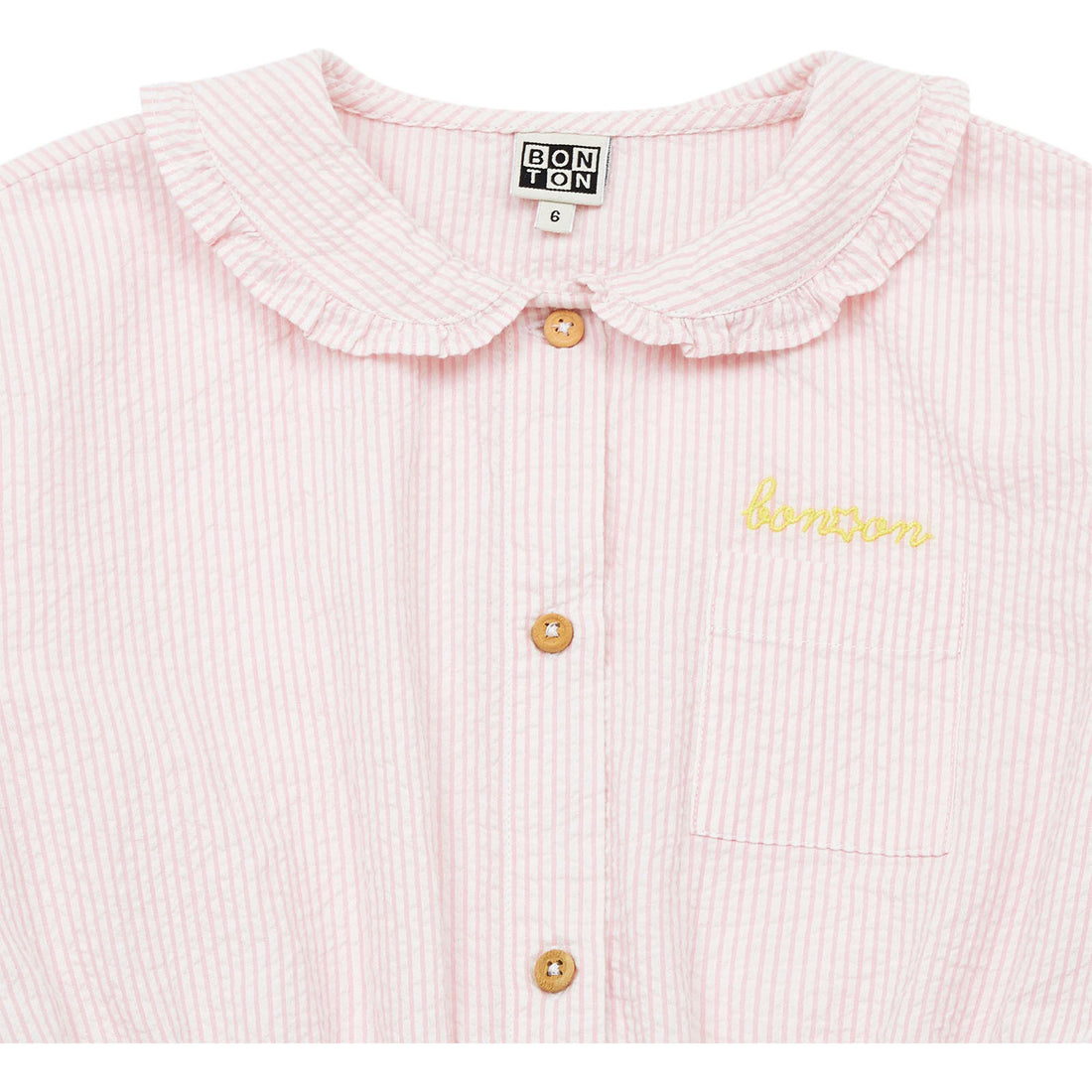 Bonton Pink Stripe Georgia Dress