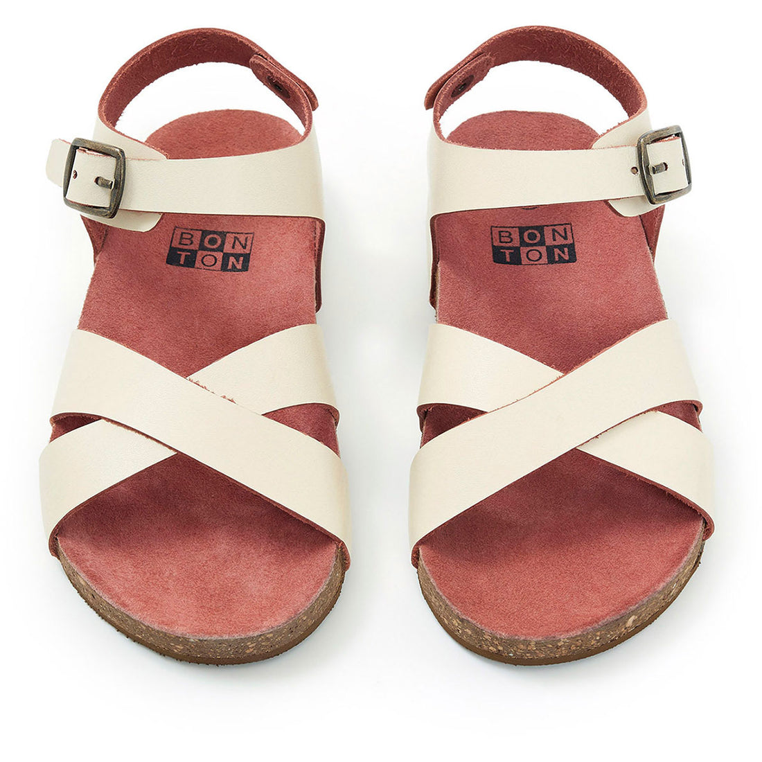Bonton Crossed Sandals