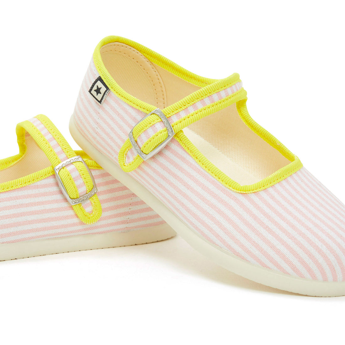 Bonton Rose Stripe Jane Mary Janes