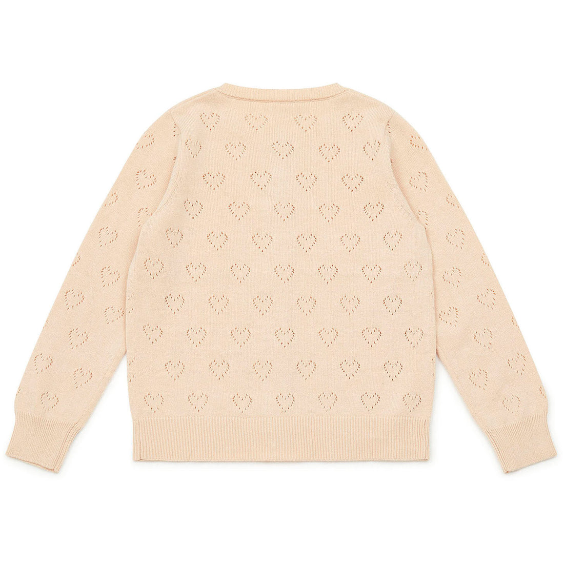 Bonton Nude Openwork Cardigan